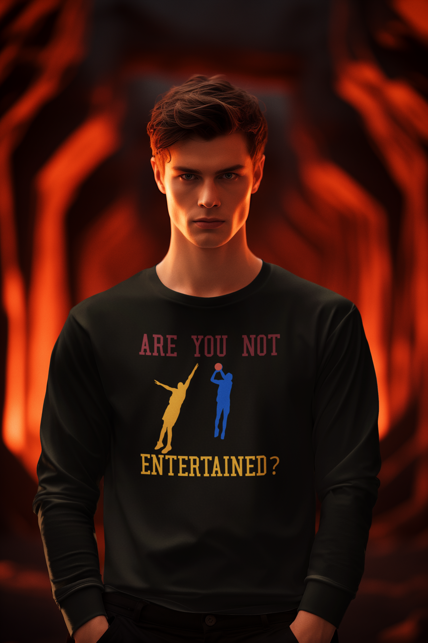 Shaka Brands | Graphic Tee's | Are You Not Entertained? Nuggets Shirt