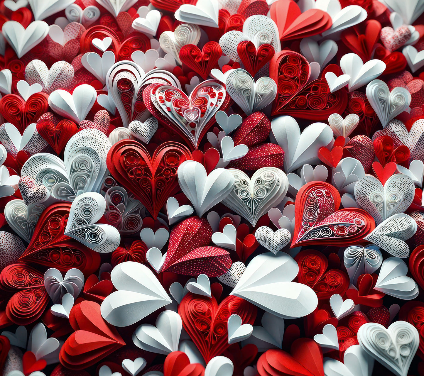 Shaka Brands | Tumblers | Valentines Day Paper Hearts 20 oz. Tumbler