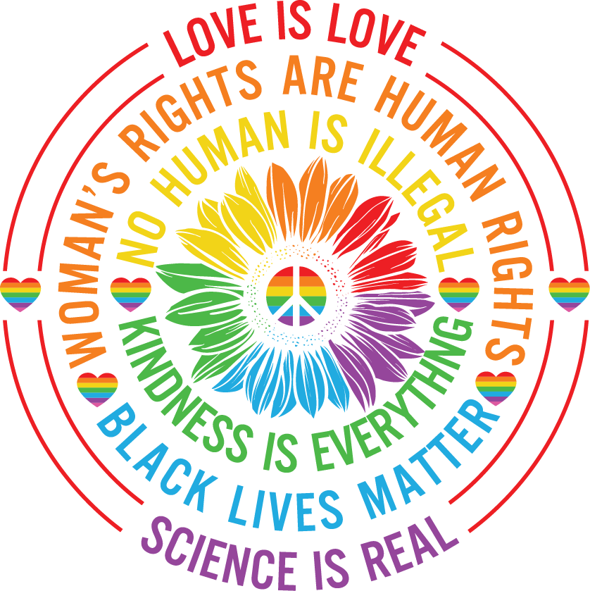 Shaka Brands | LGBTQ Pride Collection | White Love Is... Pride Hoodie