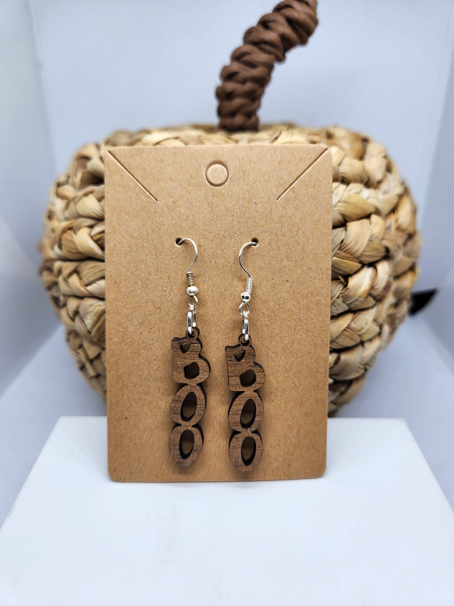 Shaka Brands | Laser Cut | Halloween Earrings *Boo*