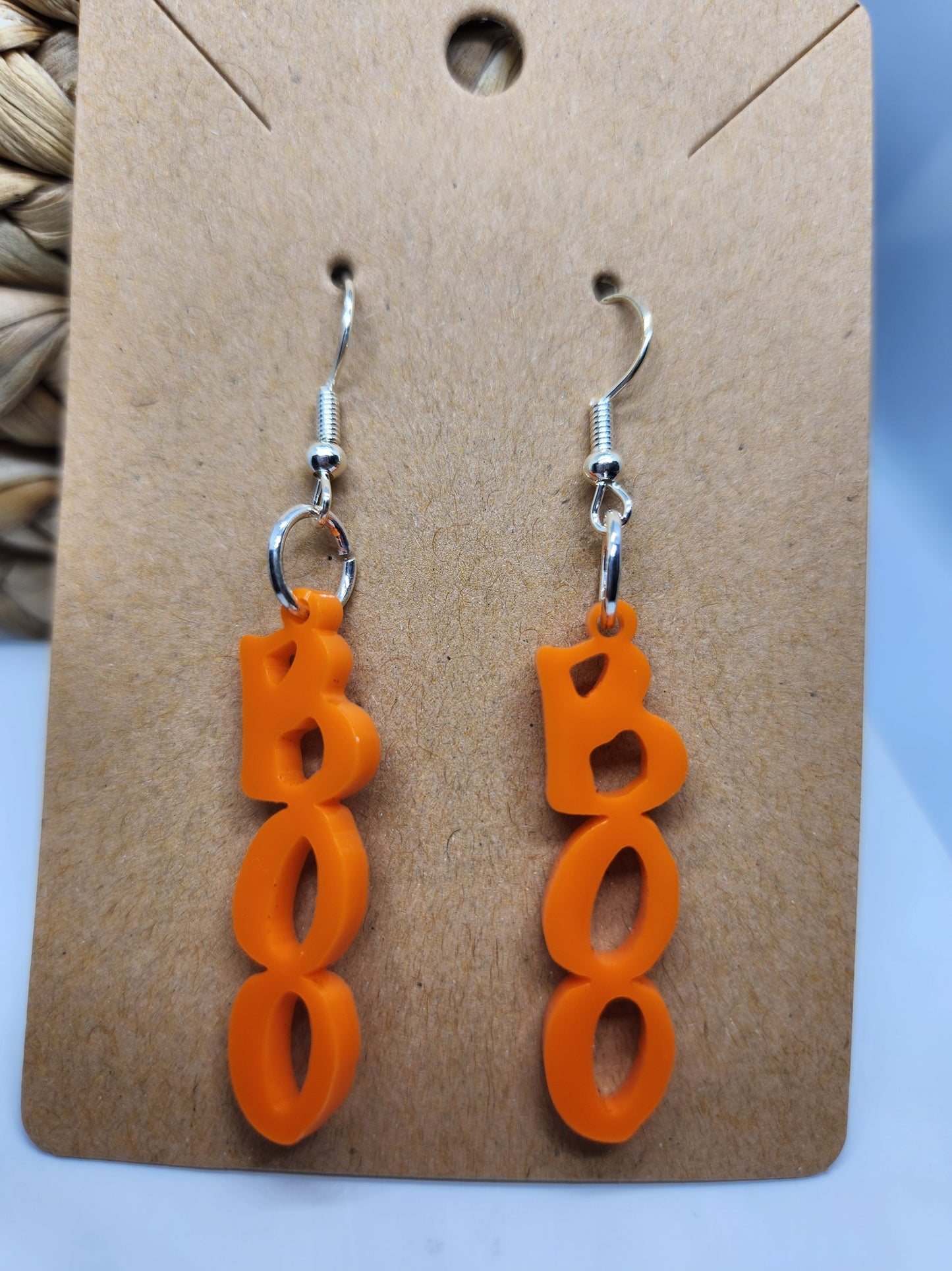 Shaka Brands | Laser Cut | Halloween Earrings *Boo*