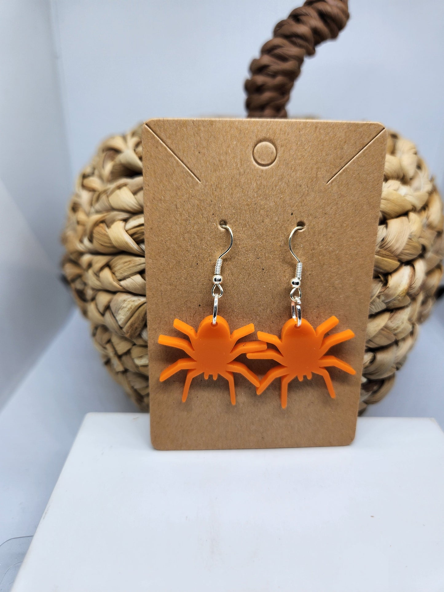 Shaka Brands | Laser Cut | Halloween Earrings *Spider*