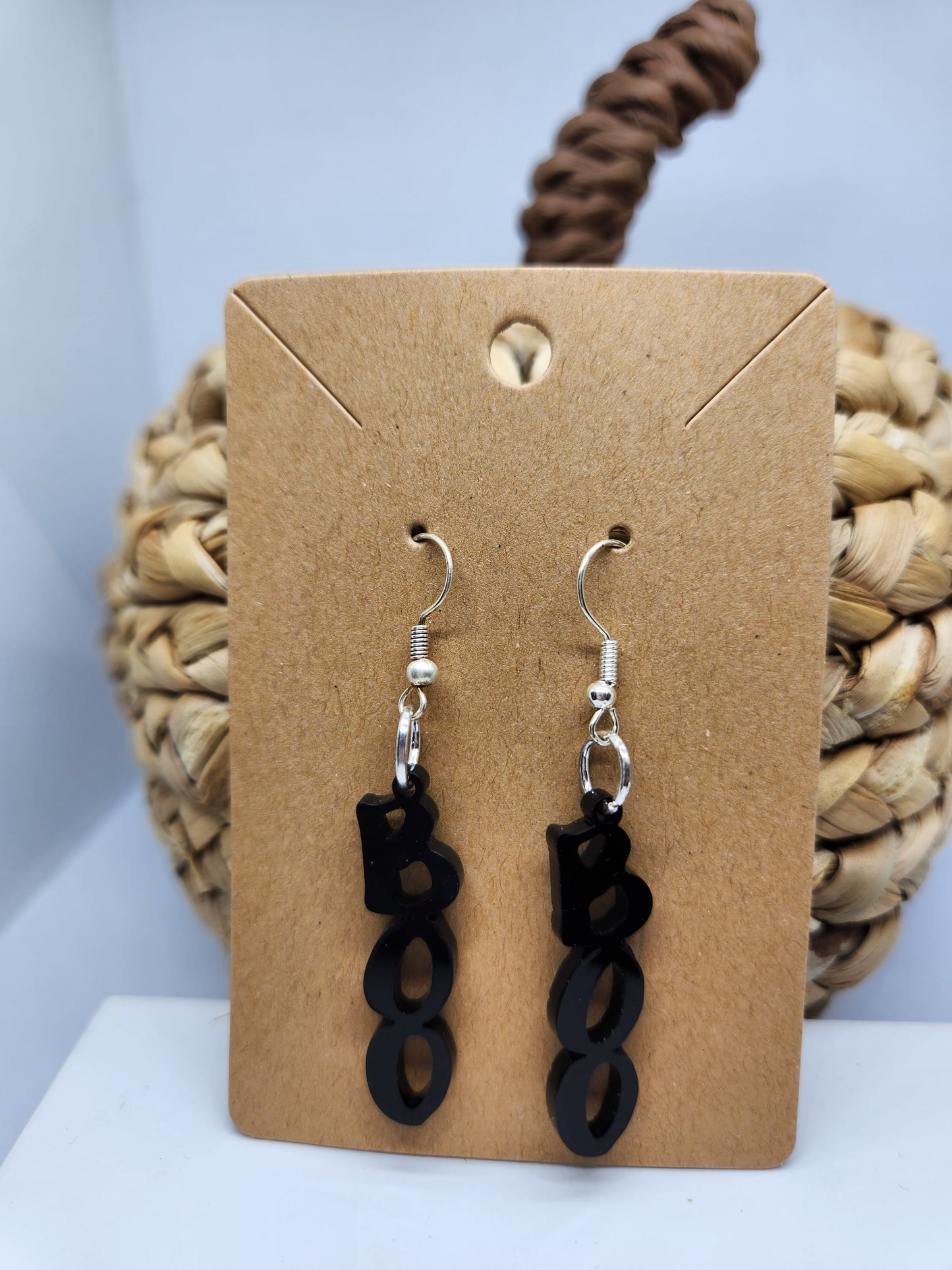 Shaka Brands | Laser Cut | Halloween Earrings *Boo*