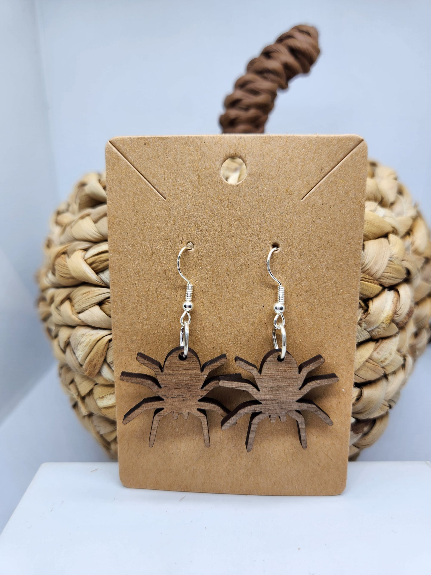 Shaka Brands | Laser Cut | Halloween Earrings *Spider*