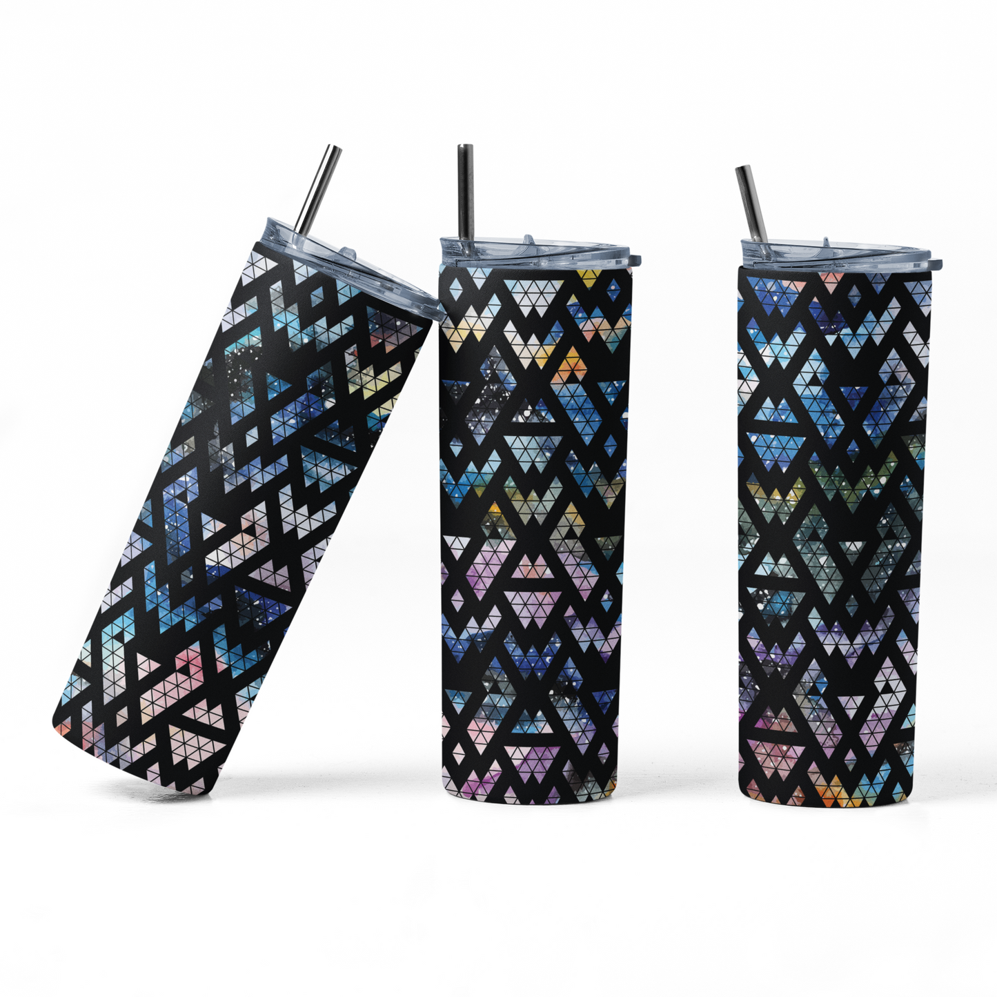 Shaka Brands | Tumblers | Abstract Design 20 oz. Skinny Tumbler