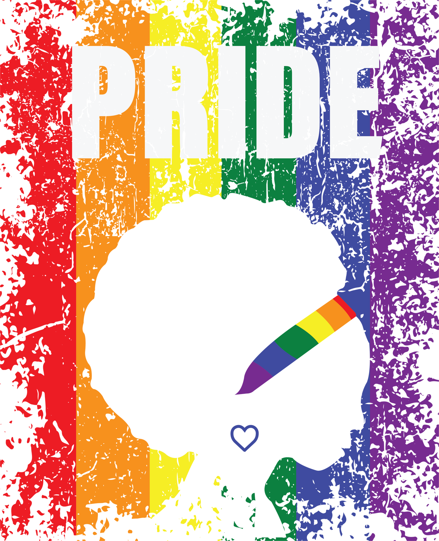 Shaka Brands | LGBTQ Pride Collection | Black Woman LGBTQ Rainbow Pride Hoodie