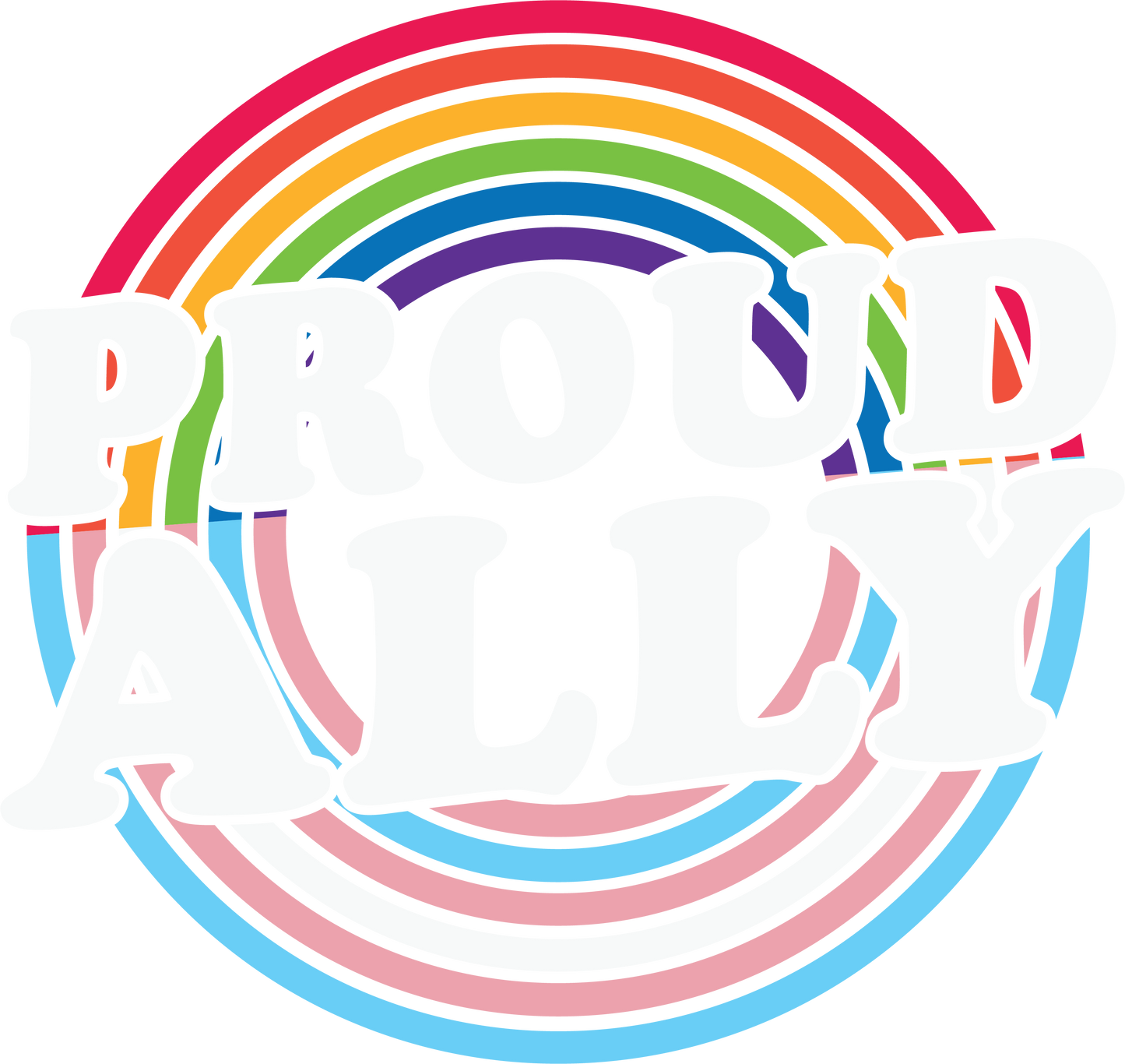Shaka Brands | LGBTQ Pride Collection | Black Proud Ally Pride Hoodie