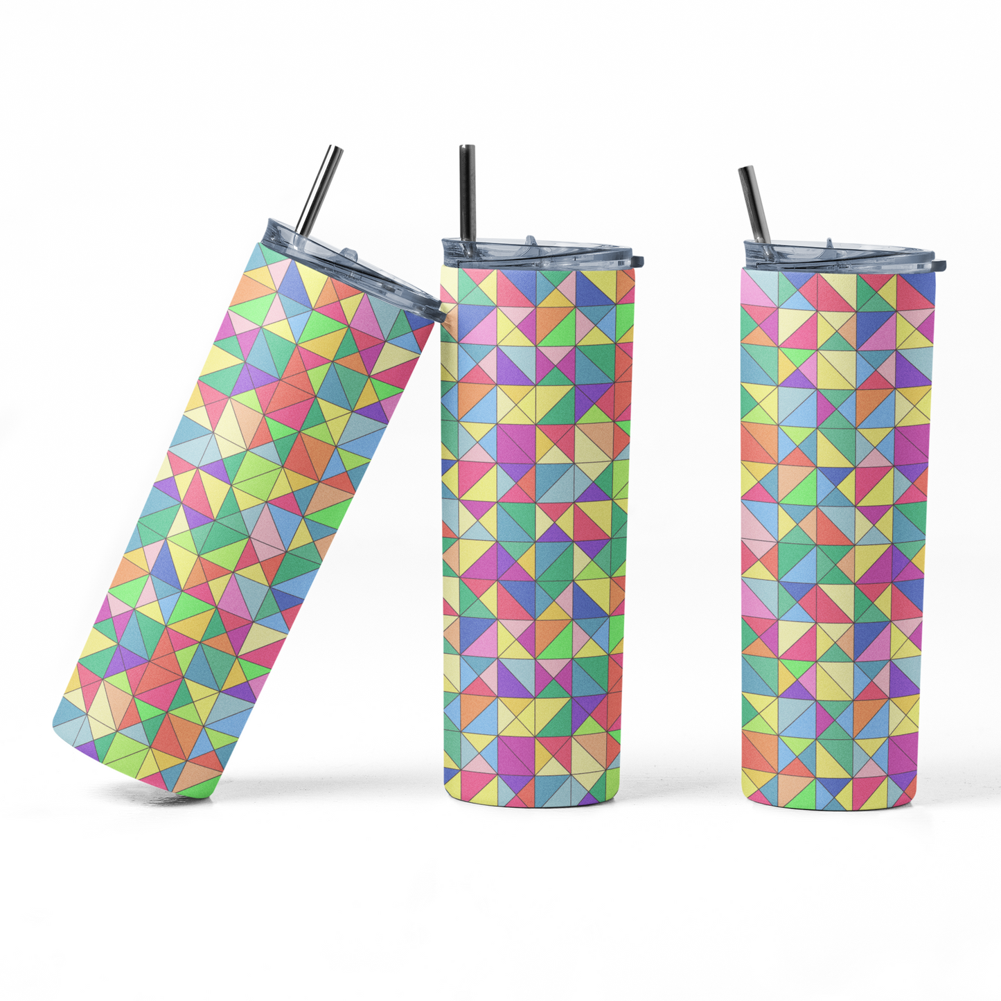 Shaka Brands | Tumblers | Abstract Design 20 oz. Skinny Tumbler