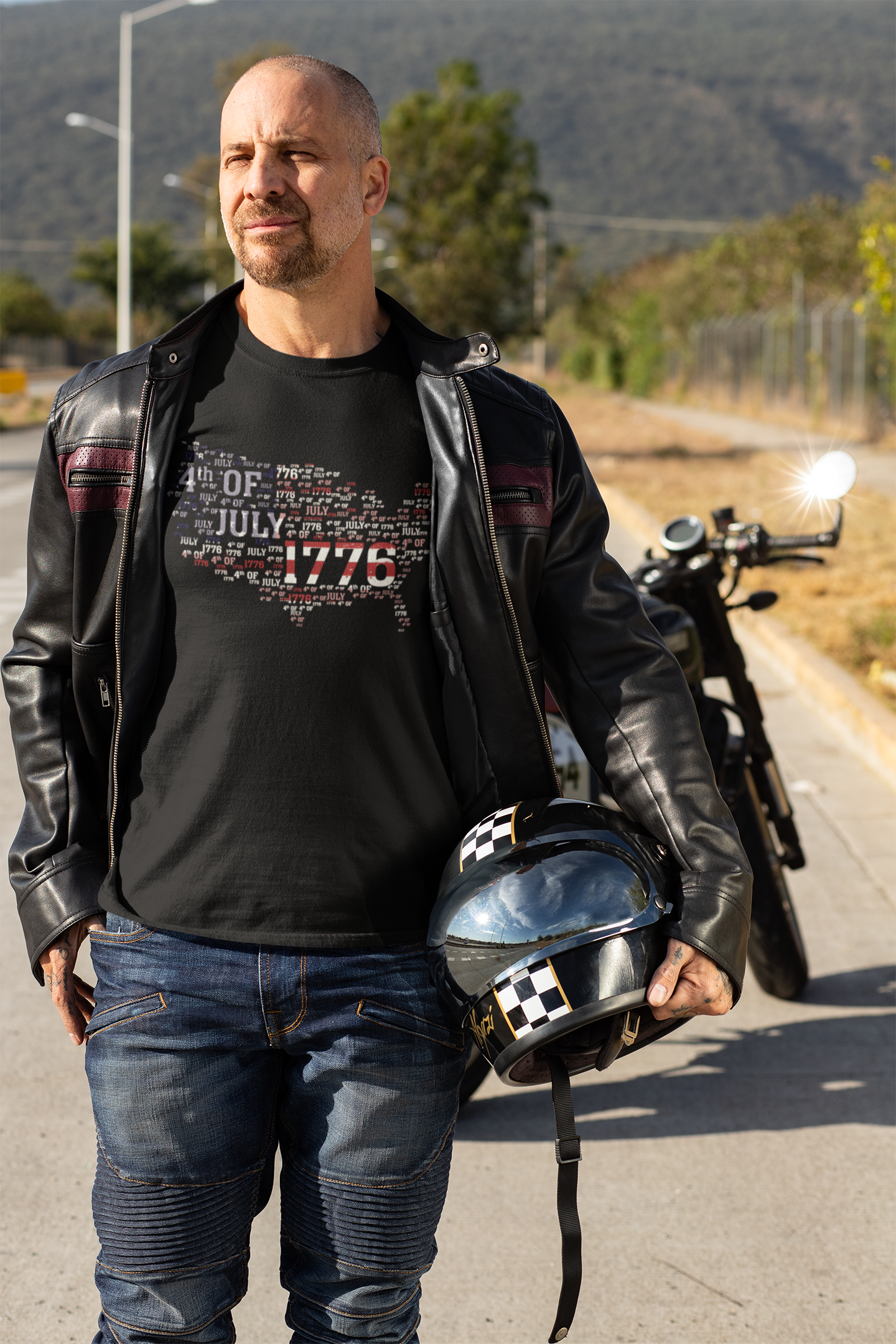 Shaka Brands | Graphic Tee's | Men's 4th of July 1776 T-Shirt