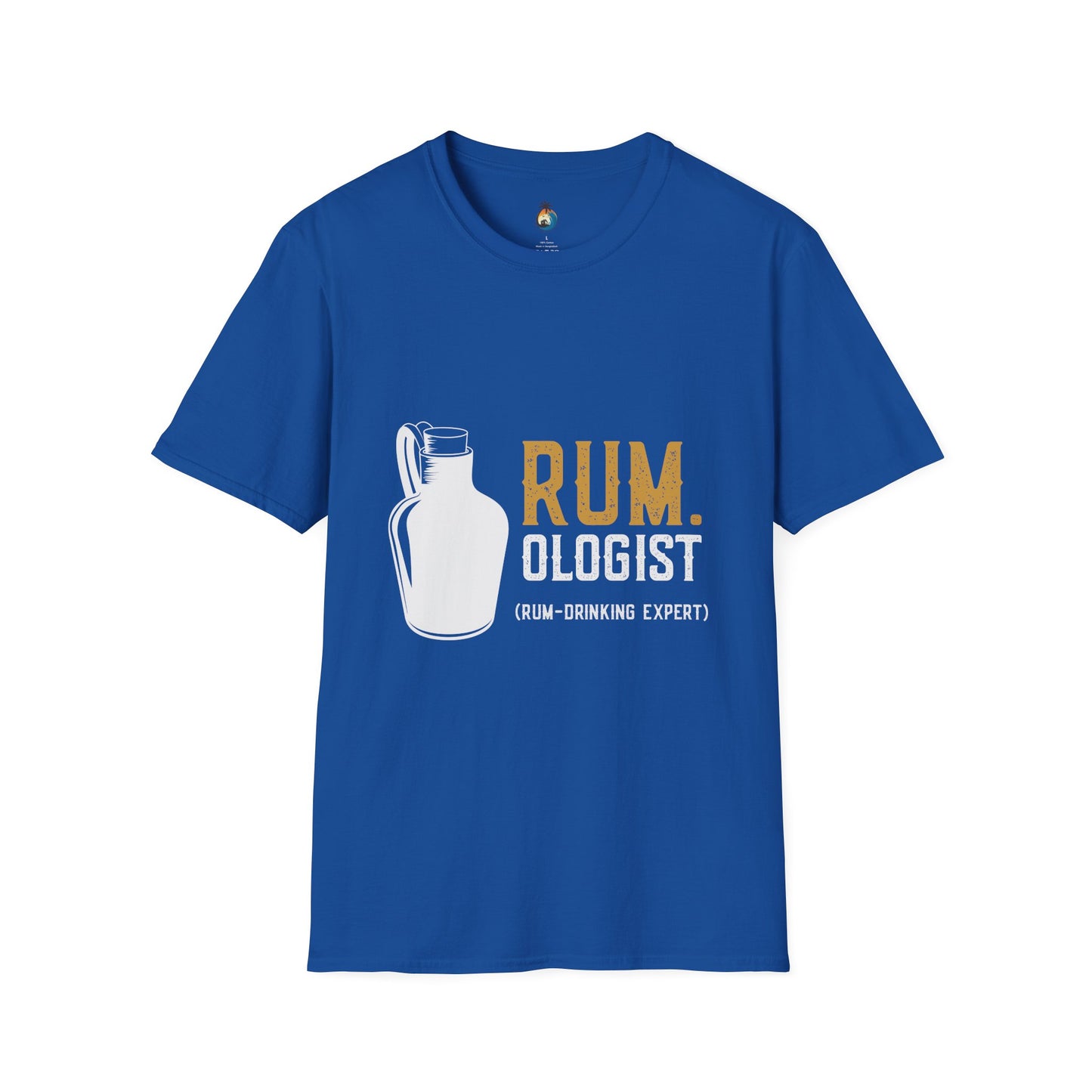 Rumologist Unisex Softstyle T-Shirt, Funny Gift for Rum Lovers, Casual Party Wear, Beach Vacation Tee, Unique Bar Shirt, Summer Essentials