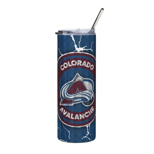 Avalanche Stainless Steel Tumbler | Sports Fan Travel Mug