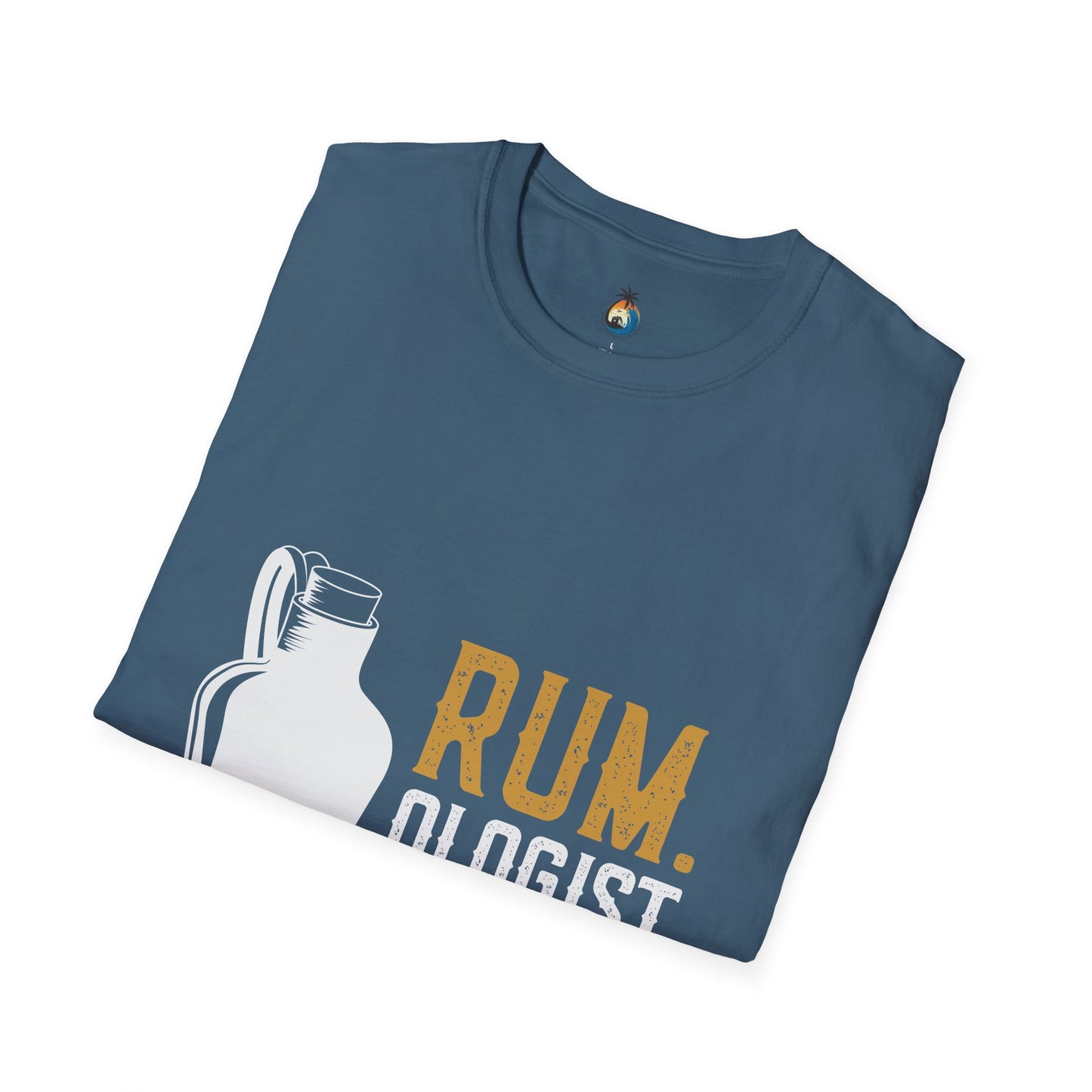 Rumologist Unisex Softstyle T-Shirt, Funny Gift for Rum Lovers, Casual Party Wear, Beach Vacation Tee, Unique Bar Shirt, Summer Essentials