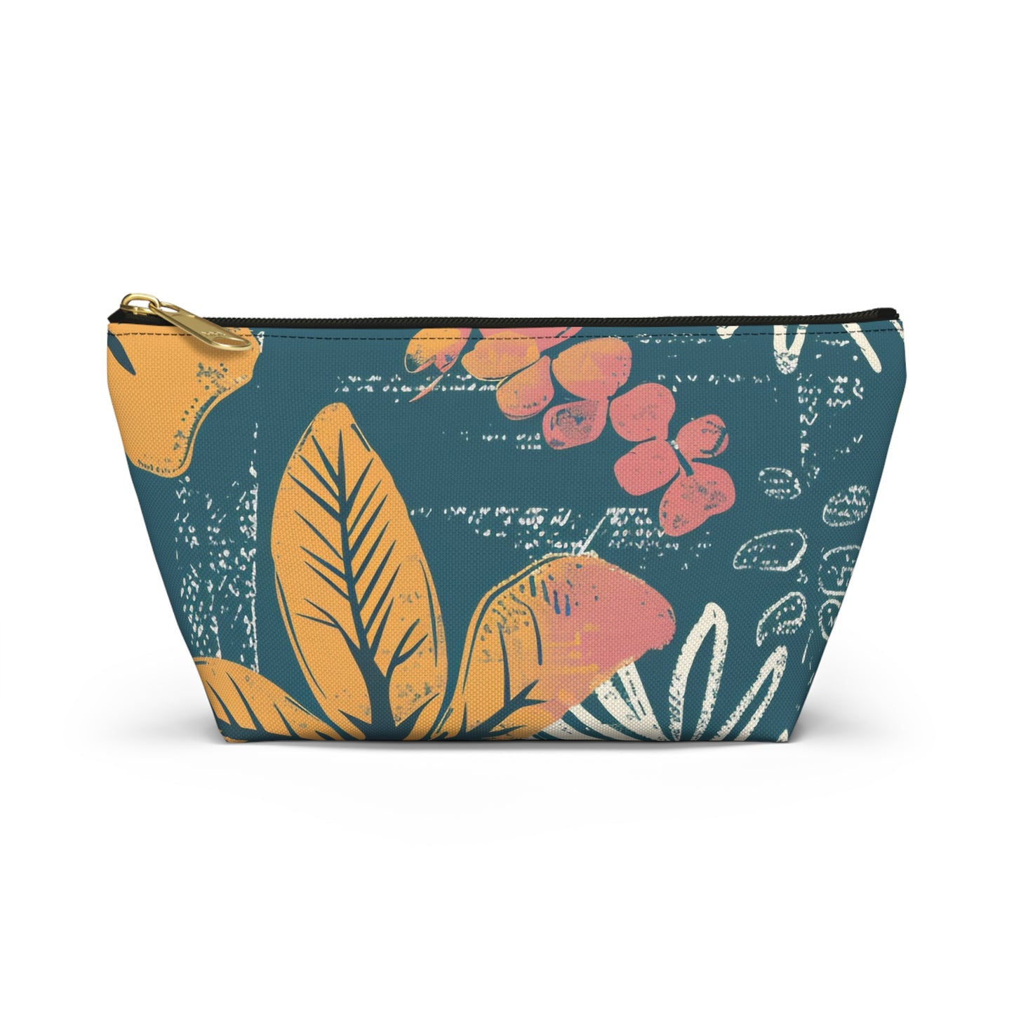 Tropical Floral Accessory Pouch | Makeup Bag, Travel Organizer, Pencil Case, Gift for Her, Summer Vibes