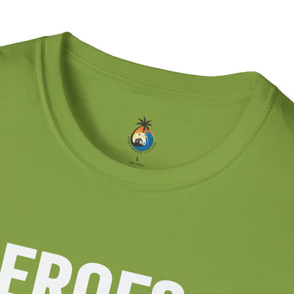 Heroes Are Born In October T-Shirt, Funny Birthday Gift, Casual Tee, Gift for him/her, October Celebration Apparel