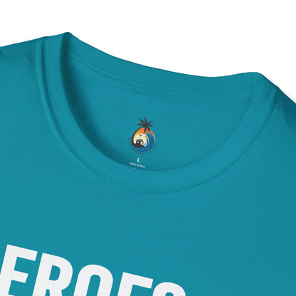 Heroes Are Born In October T-Shirt, Funny Birthday Gift, Casual Tee, Gift for him/her, October Celebration Apparel