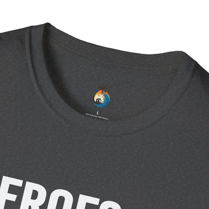 Heroes Are Born in November Unisex T-Shirt | Perfect Birthday Gift, Casual Wear, November Celebration Tee, Gift for Heroes