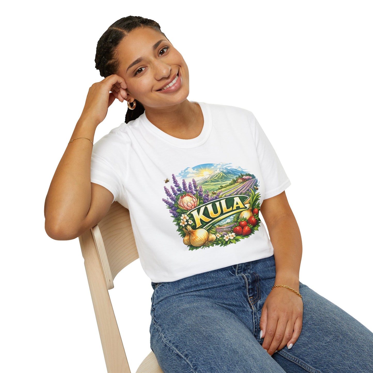 Kula Hawaii Farm Vintage T-Shirt — Kula Scenic Produce Graphic Tee