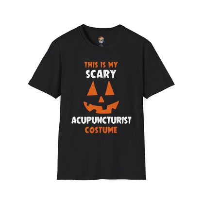 Scary Acupuncturist Costume T-Shirt | Unisex Softstyle