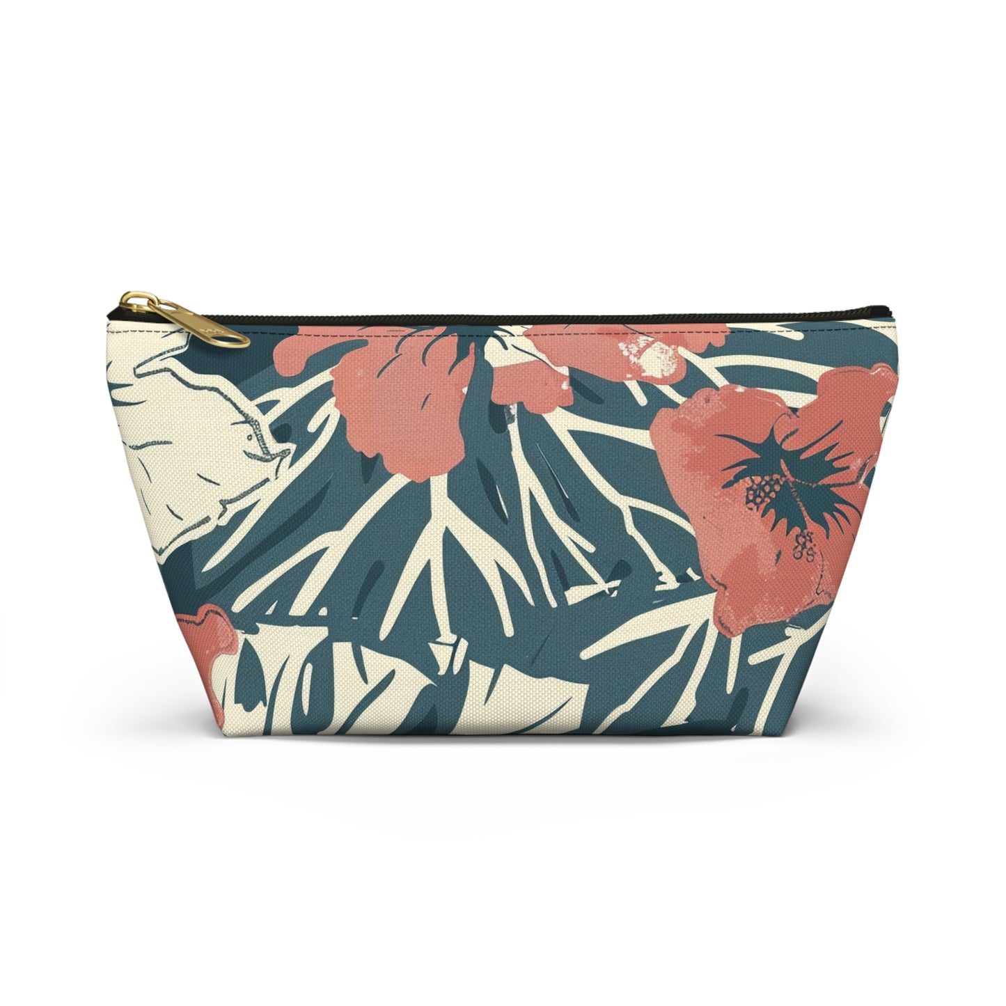 Tropical Floral Accessory Pouch | Makeup Bag, Travel Organizer, Toiletry Case, Gift Idea, Summer Essentials
