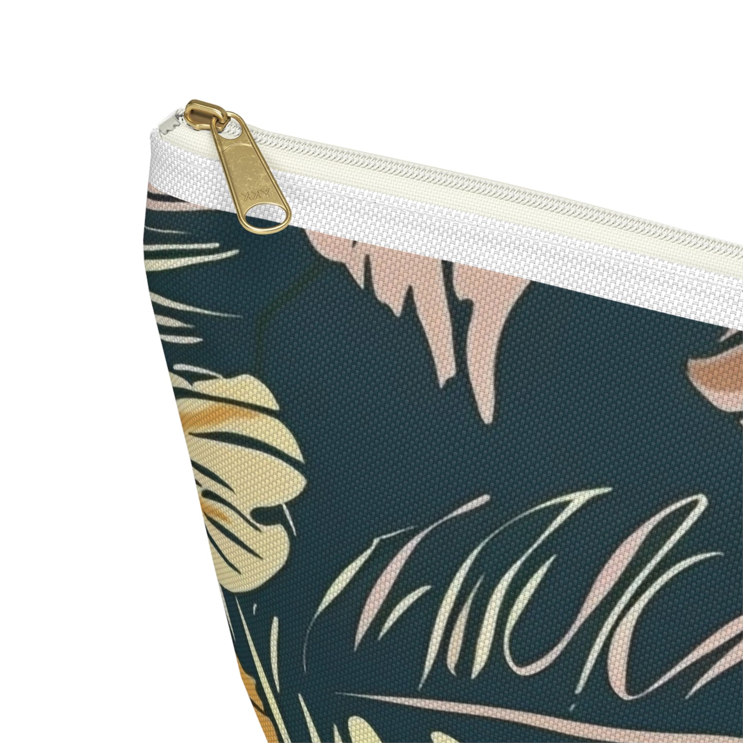 Tropical Floral Accessory Pouch, Makeup Bag, Travel Organizer, Gift for Her, Floral Print, Summer Vibes, Zip Pouch