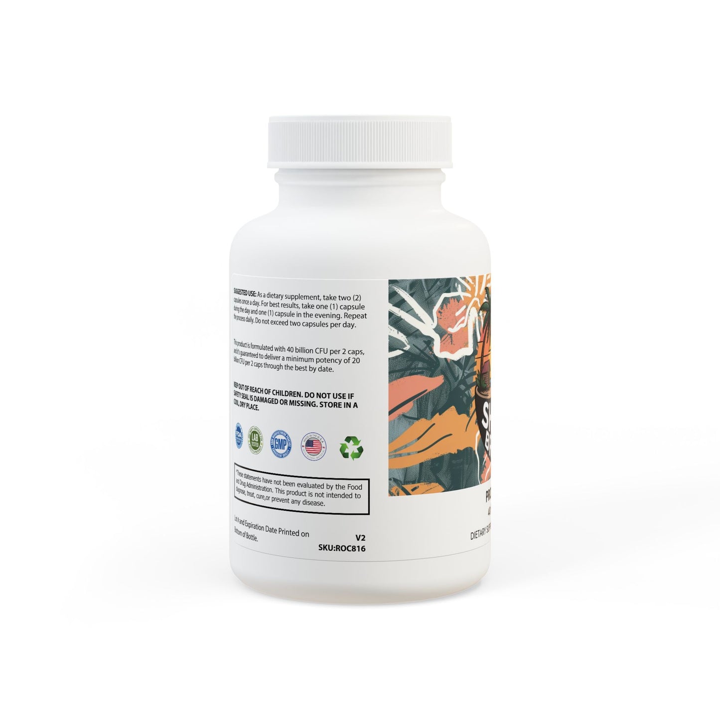 Probiotics Supplement (60 Capsules)
