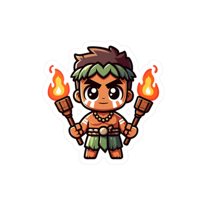 Adventurous Vinyl Decals for Kids - Fun Character Stickers