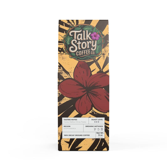 Talk Story Coffee Co. Trapper Peak Decaf Coffee Blend (Medium Roast)