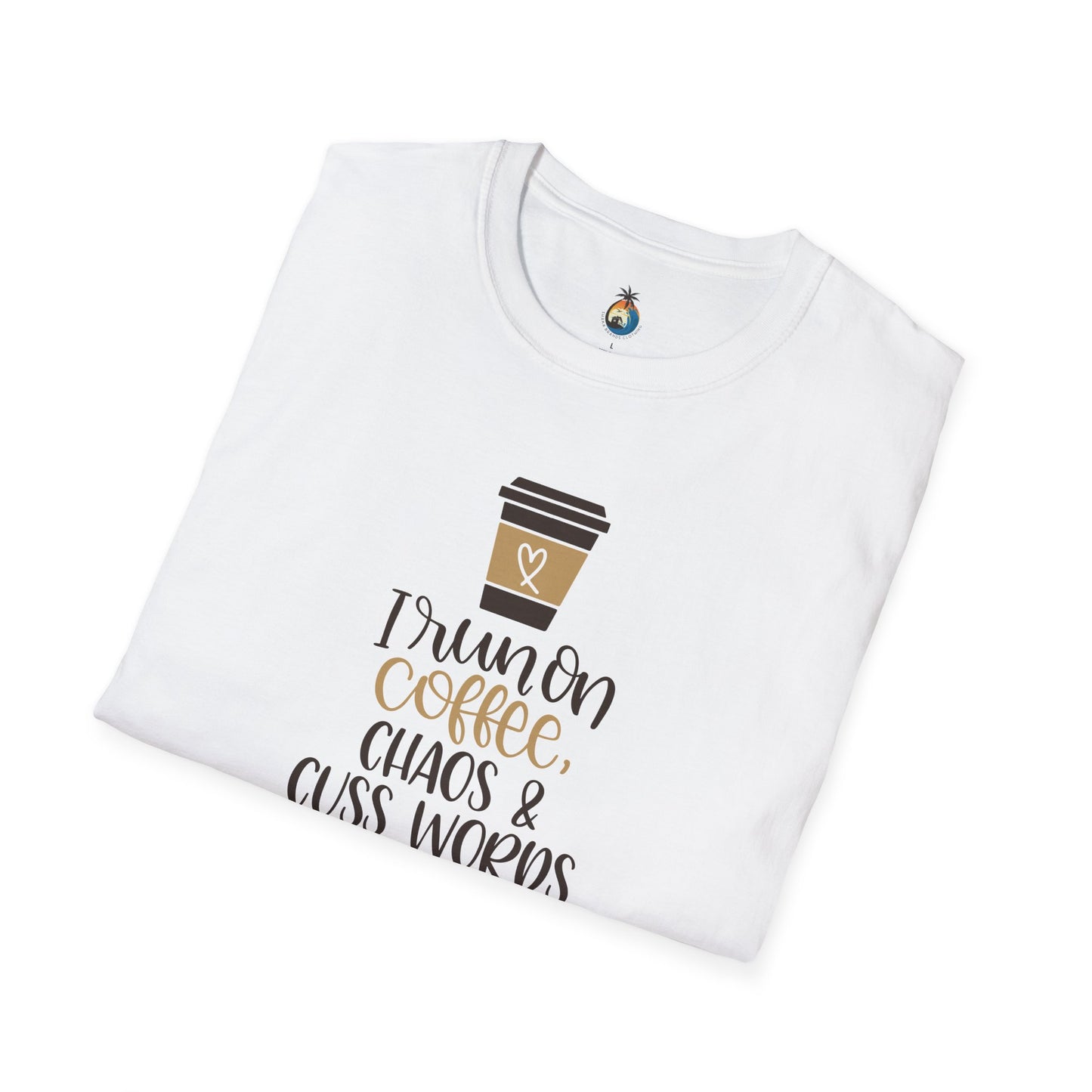 Coffee Chaos Unisex T-Shirt, Funny Coffee Lover Tee, Gift for Baristas, Casual Everyday Wear, Perfect for Birthdays, Holidays