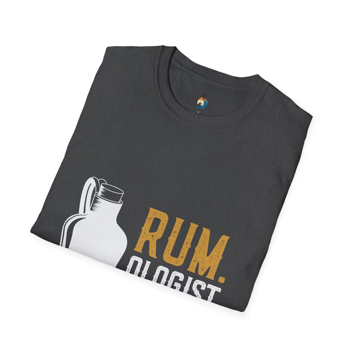 Rumologist Unisex Softstyle T-Shirt, Funny Gift for Rum Lovers, Casual Party Wear, Beach Vacation Tee, Unique Bar Shirt, Summer Essentials