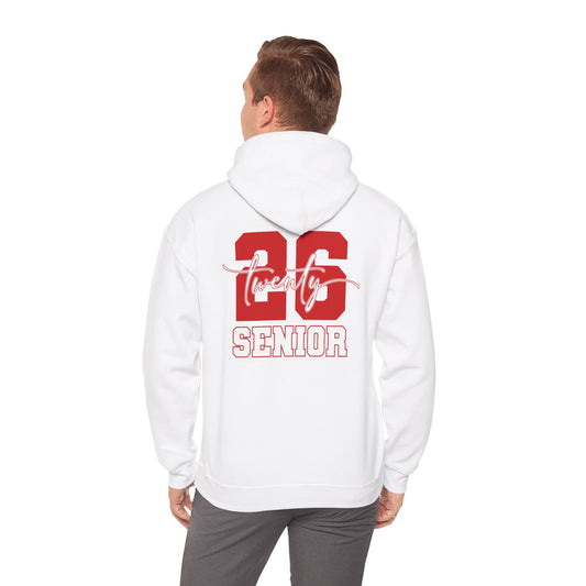 Shaka Brands Class of 2026 Graduation T-Shirt – Unisex - White/Red