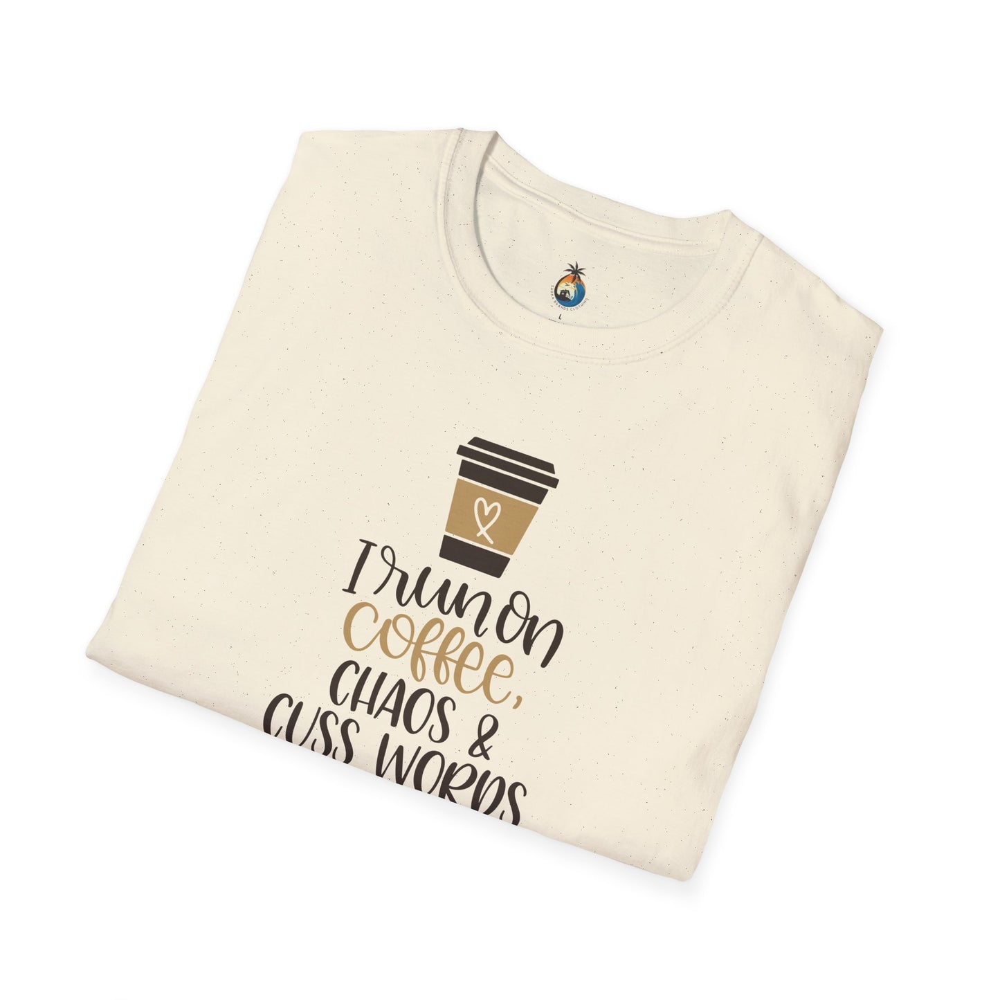 Coffee Chaos Unisex T-Shirt, Funny Coffee Lover Tee, Gift for Baristas, Casual Everyday Wear, Perfect for Birthdays, Holidays