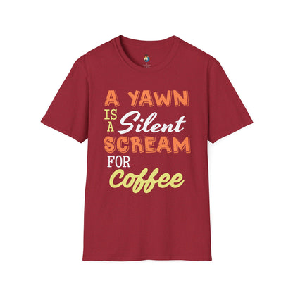 Coffee Humor Unisex T-Shirt | Funny Gift for Coffee Lovers, Casual Wear, Barista Tee, Coffee Enthusiast Gift, Novelty T-Shirt