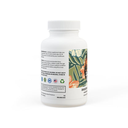 Digestive Enzyme Blend – 60 Capsules | Shaka Brands