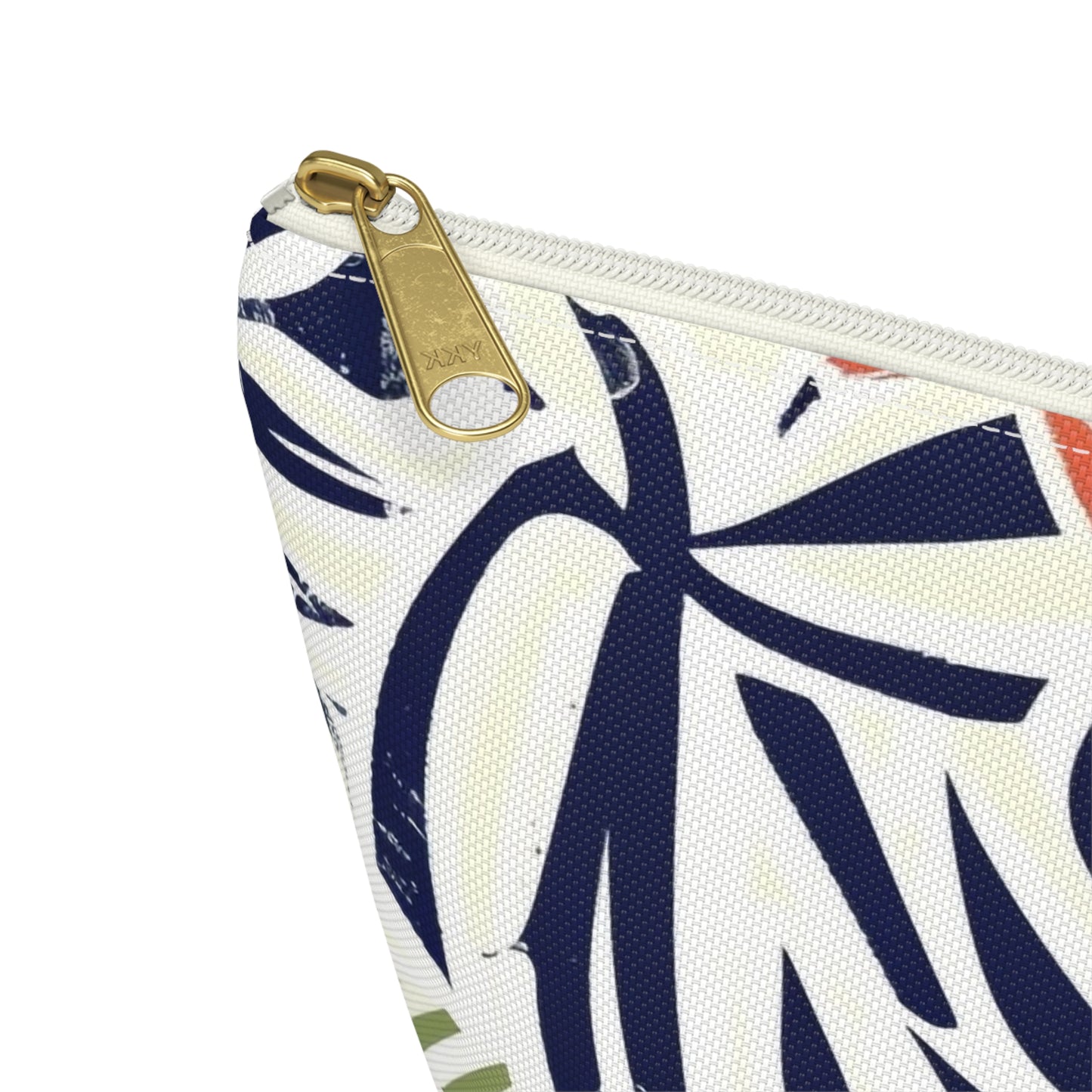Tropical Floral Accessory Pouch, Makeup Bag, Travel Organizer, Gift for Her, Summer Essentials, Eco-Friendly Fashion