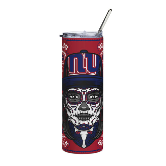 Giants Sugar Skull 20 oz Tumbler – Sublimated, Double-Walled