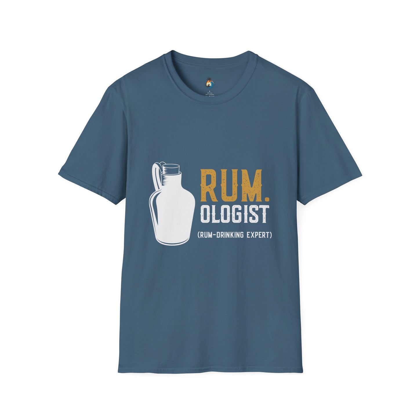 Rumologist Unisex Softstyle T-Shirt, Funny Gift for Rum Lovers, Casual Party Wear, Beach Vacation Tee, Unique Bar Shirt, Summer Essentials