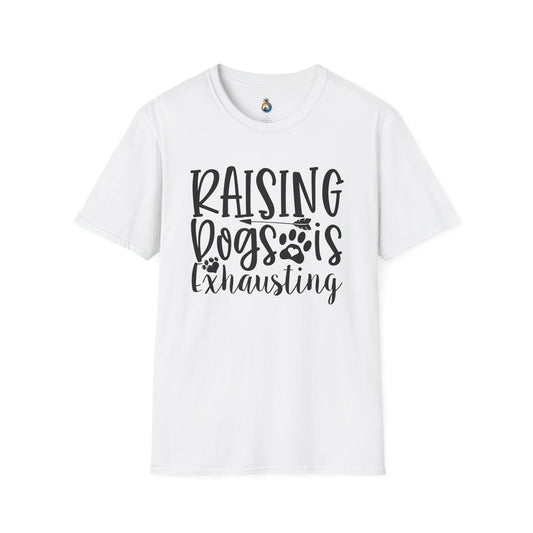 Raising Dogs is Exhausting Unisex Softstyle T-Shirt, Dog Lover Gift, Pet Owner Tee, Veterinary Humor Shirt, Fun Animal Shirt, Casual [...]