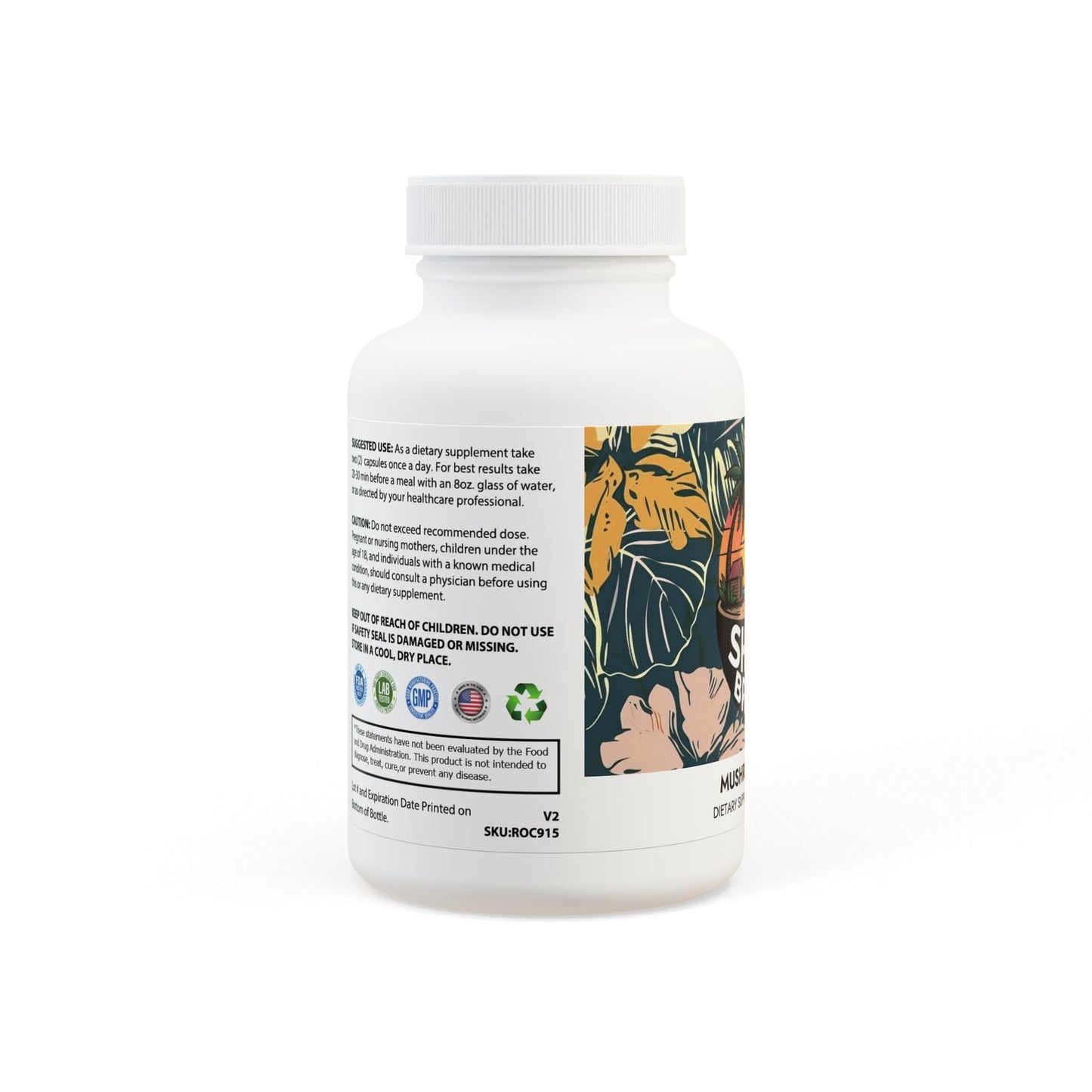 Mushroom Blend Supplement (60 Capsules)
