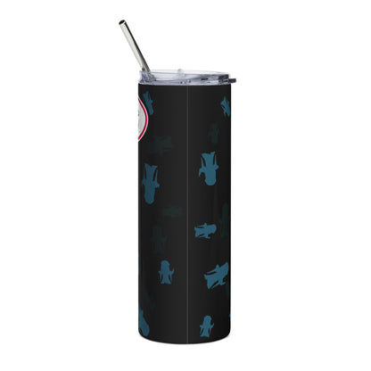 Halloween-Themed Stainless Steel Tumbler, 20oz - Perfect for Horror Lovers, Party Favors, Gift for Spooky Season, Eco-Friendly Drinkware