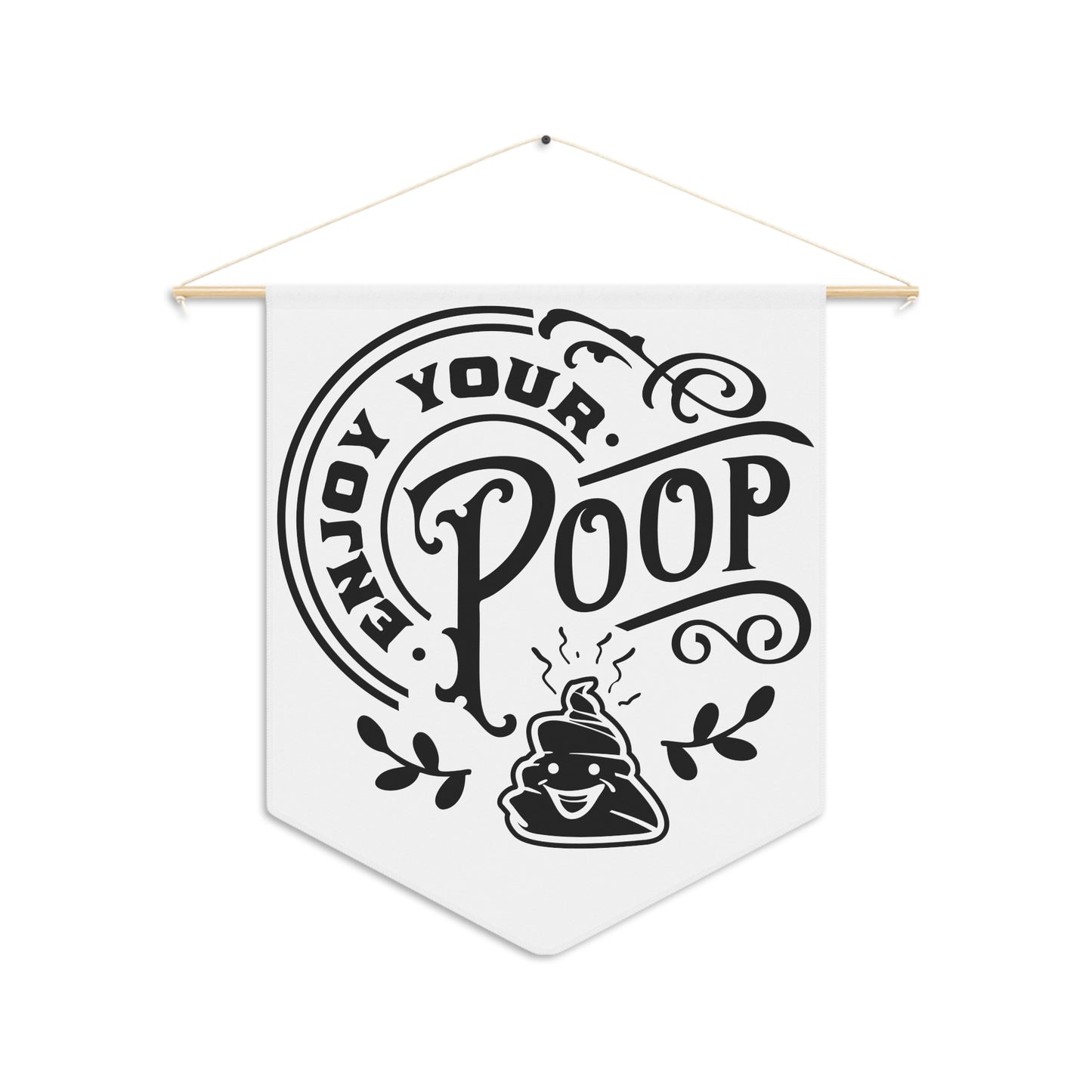 Enjoy Your Poop Banner Playful Wall Pennant, Humorous Home Decor, Quirky Gift for Friends, Unique Baby Shower Decoration, Fun Nursery [...]