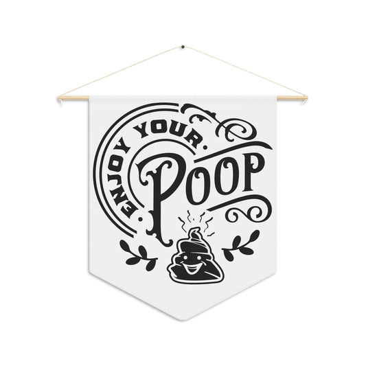 Enjoy Your Poop Banner Playful Wall Pennant, Humorous Home Decor, Quirky Gift for Friends, Unique Baby Shower Decoration, Fun Nursery [...]