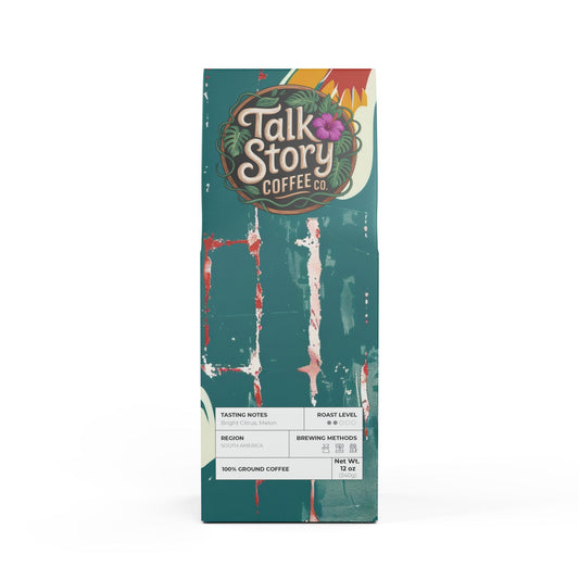 Talk Story Coffee Co. Colombia Single Origin Coffee (Light-Medium Roast)