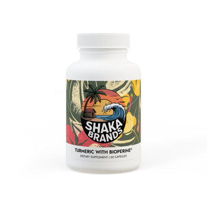Turmeric with BioPerine – 60 Capsules | Shaka Brands