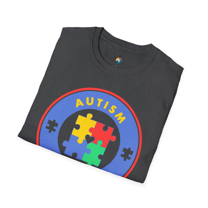 Autism Mom Puzzle T-Shirt, Support Autism Awareness Tee, Gift for Moms, Everyday Casual Wear, Special Occasion Apparel