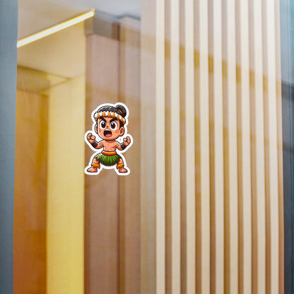 Hawaiian Warrior Vinyl Decal