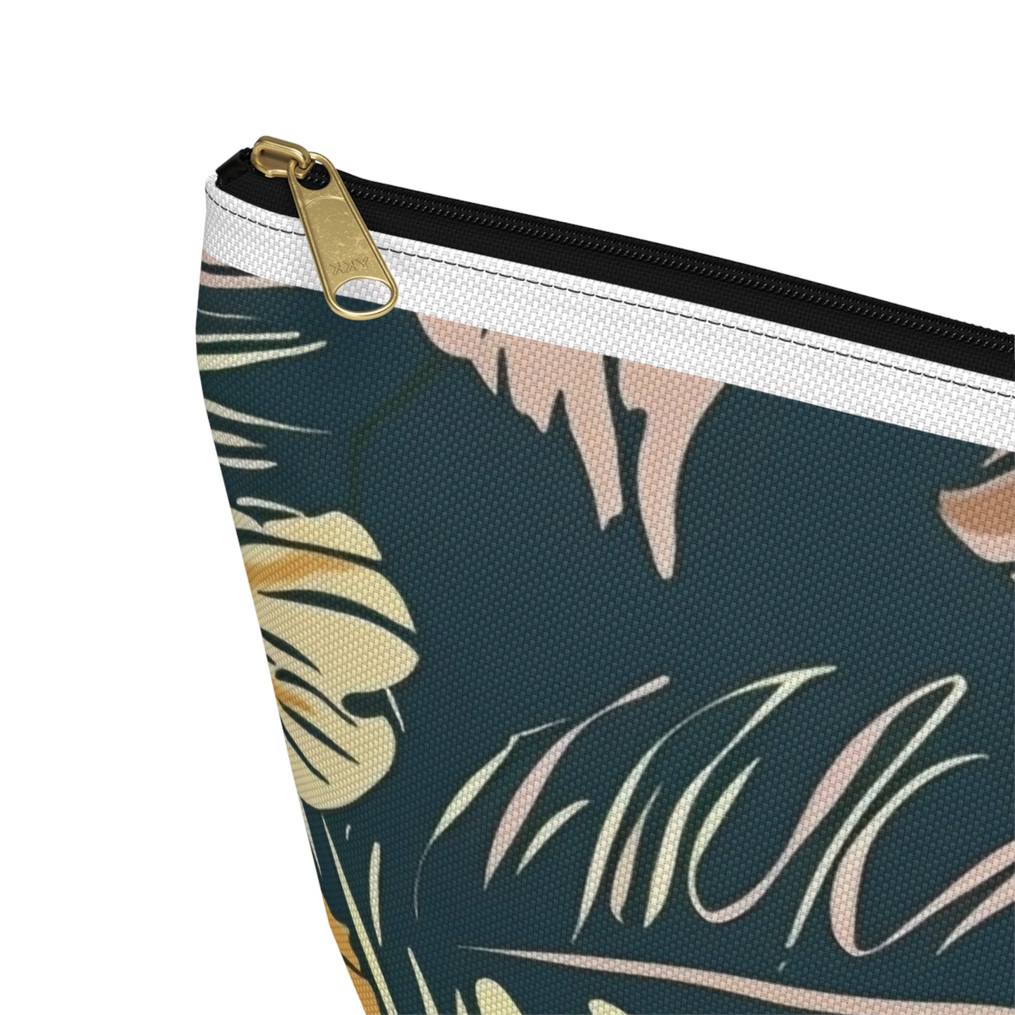 Tropical Floral Accessory Pouch, Makeup Bag, Travel Organizer, Gift for Her, Floral Print, Summer Vibes, Zip Pouch