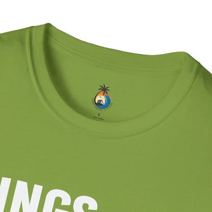 Kings Are Born In August T-Shirt, Unisex Softstyle Tee