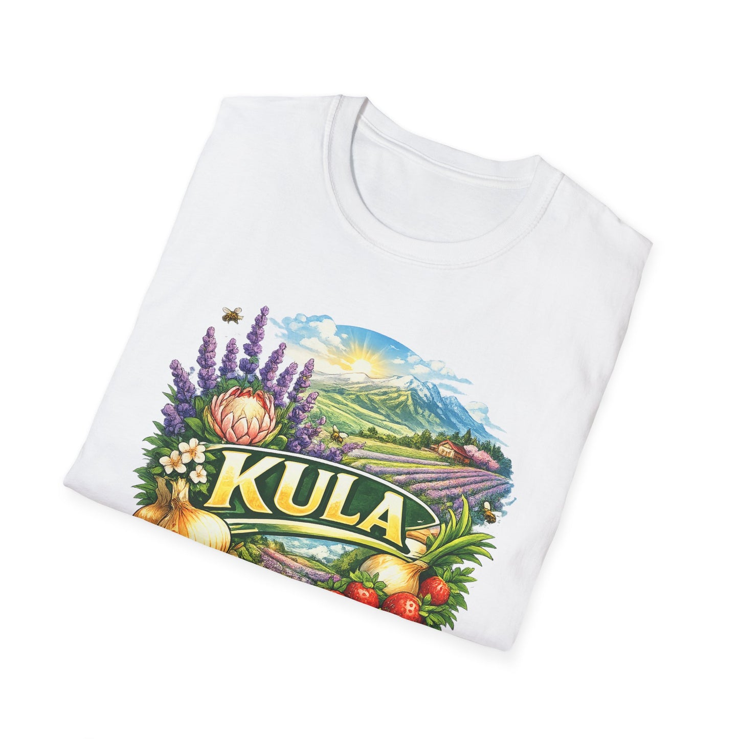 Kula Hawaii Farm Vintage T-Shirt — Kula Scenic Produce Graphic Tee