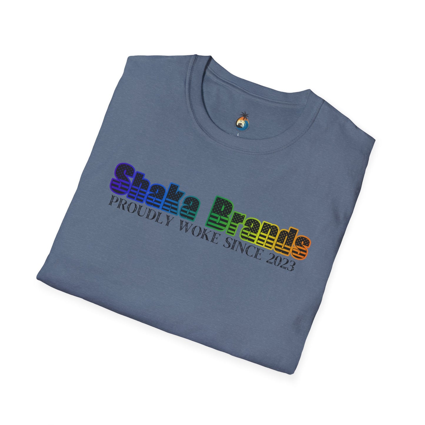 Proudly Woke Unisex T-Shirt - LGBTQ+ Pride, Funny Gift for Friends, Casual Wear, Everyday Tee, Statement Shirt