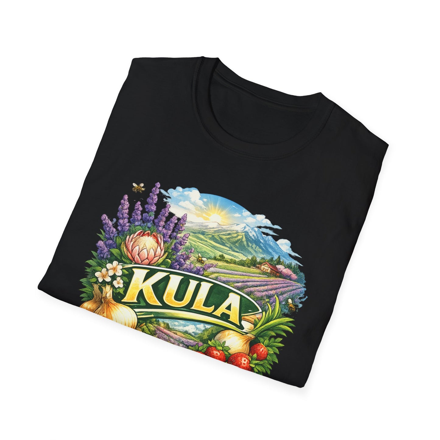Kula Hawaii Farm Vintage T-Shirt — Kula Scenic Produce Graphic Tee